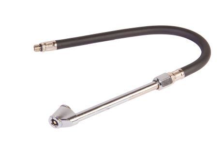 Шланг із наконечником до пневмопістолета для підкачування коліс вантажних автомобілів 50см MASTERTOOL 81-8760