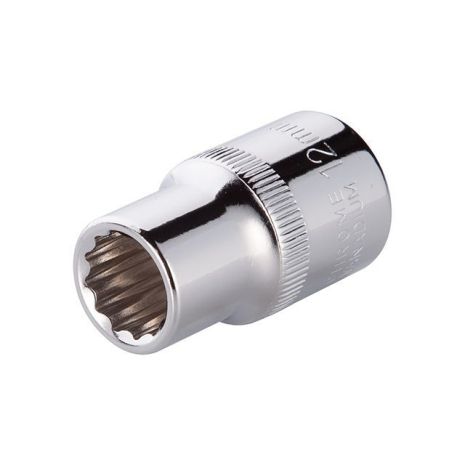 Головка дванадцятигранна 1/2", 12×38 мм, Cr-V STORM INTERTOOL ET-0212