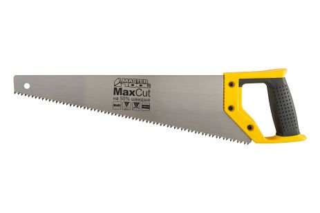 Столярная ножовка 4TPI MAX CUT 400 мм, закаленный зуб 2-D заточка, MASTERTOOL 14-2640