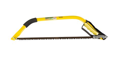 Лучковая ножовка 530 мм 4TPI с удобной ручкой MASTERTOOL 14-6913