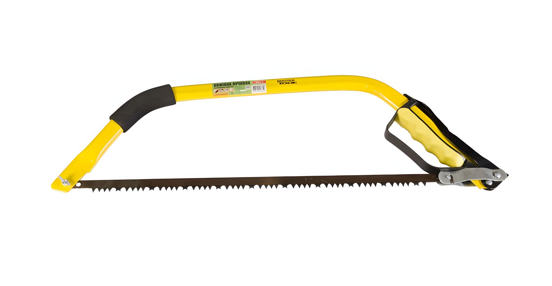 Ергономічна ножівка лучкова 530 мм 4TPI MASTERTOOL 14-6913 Ергономічна ножівка лучкова 530 мм 4TPI MASTERTOOL 14-6913
