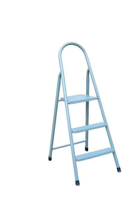 Металлическая лестница "ИТАЛИЯ" 3 ступени высота 660 мм max 150 кг MASTERTOOL 79-1043