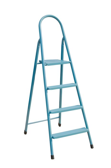 Металеві сходи "ІТАЛІЯ" 4 ступені h 870 мм max 150 кг MASTERTOOL 79-1044