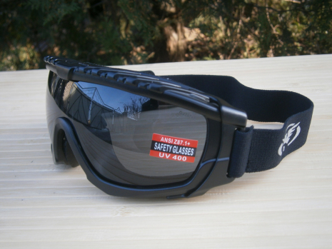 Маска захисна балістична Ballistech-1 Global Vision Anti-Fog чорна Маска захисна балістична Ballistech-1 Global Vision Anti-Fog чорна