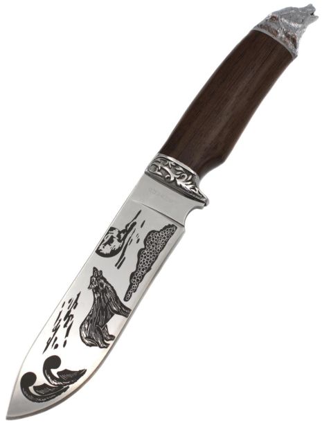 Ніж мисливський Columbia Н931 Вовк 28 см