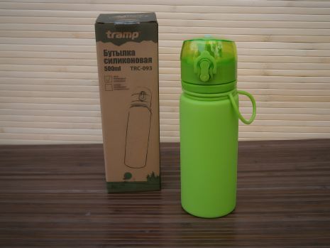 Фляга - пляшка силиконова Tramp TRC-093 500 мл - Туристичні товари Фляга - пляшка силиконова Tramp TRC-093 500 мл - Туристичні товари