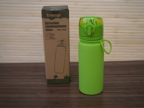 Складная силиконовая бутылка Tramp TRC-093 500 мл