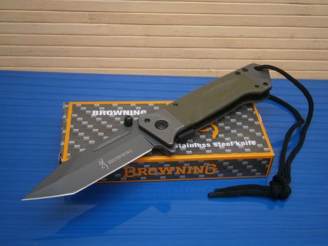 Чем складывающийся подрумянивание AK 713 US Tanto Olive 22 см