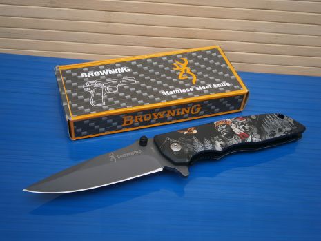 Ніж кишеньковий складаний Browning Іndian A 542 складаний 23 см
