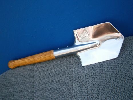 Лопата мала піхотна МПЛ - 50 Люкс із нержавіючої сталі