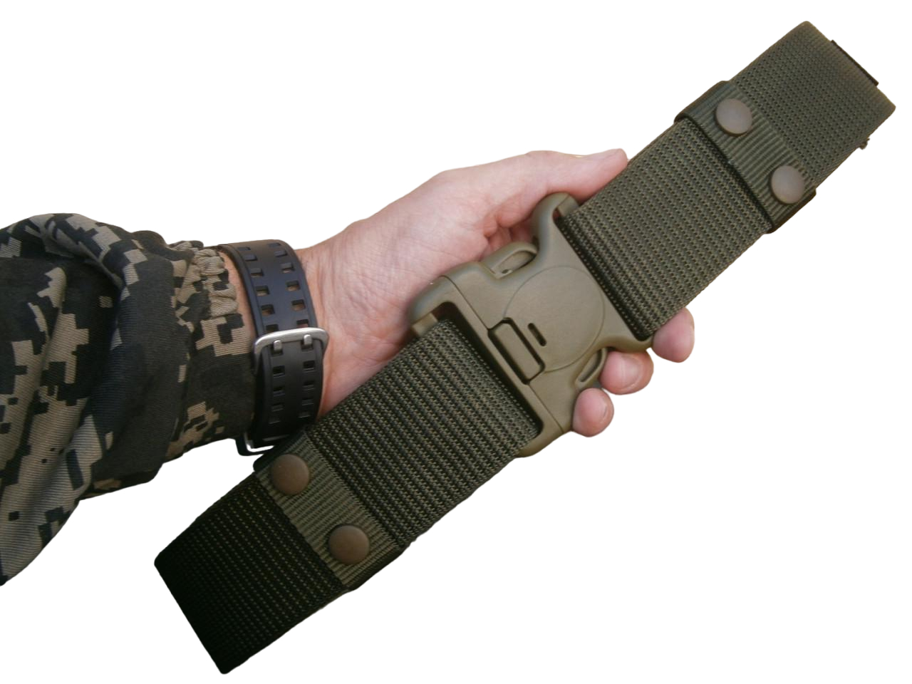 Ремінь тактичний Bl-553175 оливковий 105 см Ремінь тактичний Bl-553175 оливковий 105 см