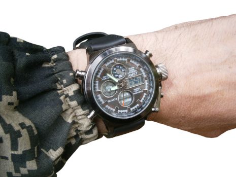 Годинник чоловічий спортивний Mílitary AMST 3003AC All Black