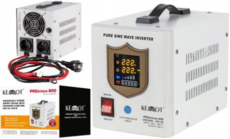 Преобразователи напряжения PRO SINUS 12V 800VA/ 500 W