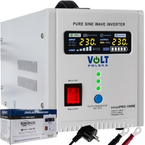 IPB Volt Polska ДБЖ SINUS PRO 1000E 12/230V