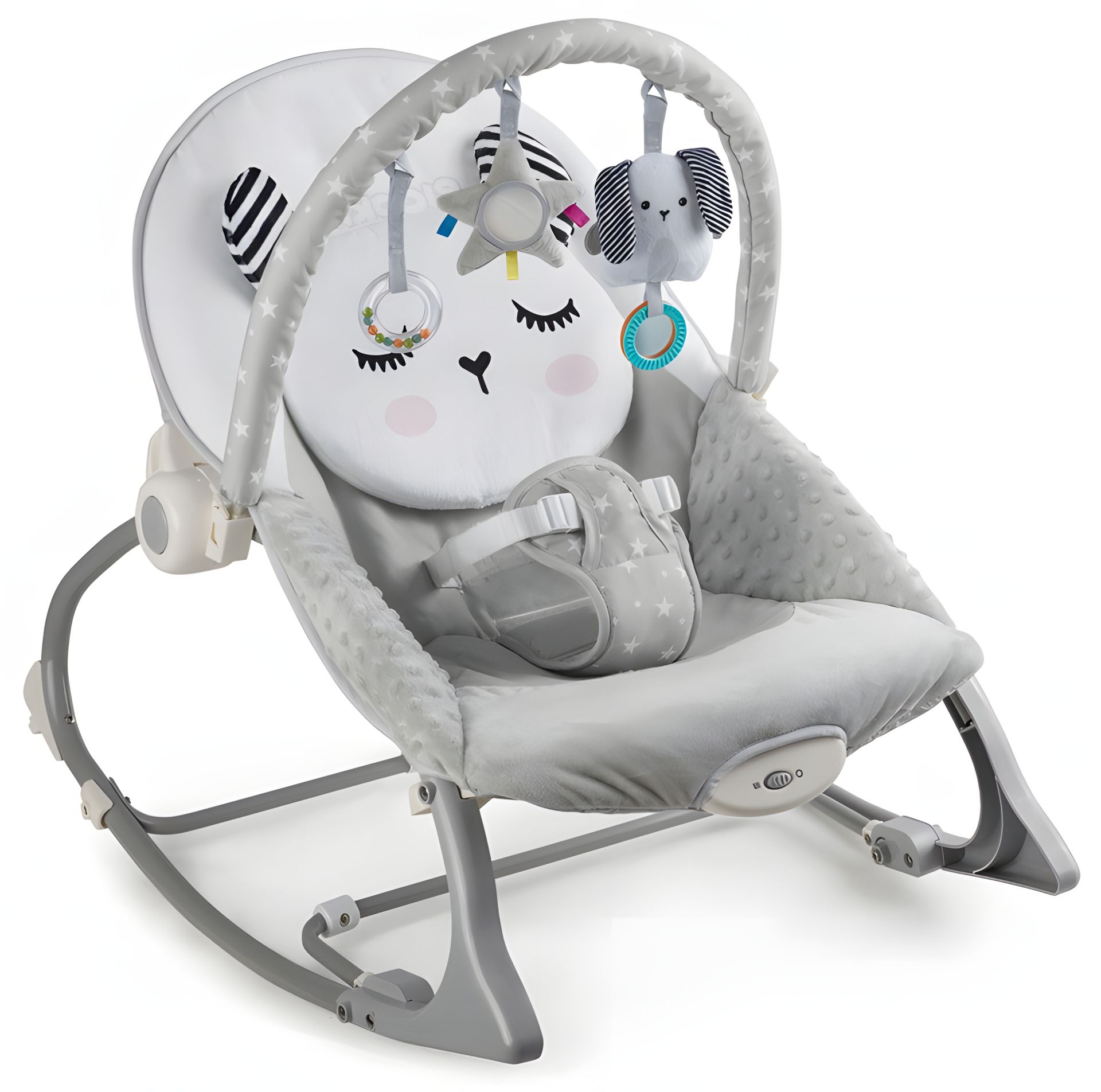 Детское кресло-качалка с вибрацией Nukido Детское кресло-качалка с вибрацией Nukido