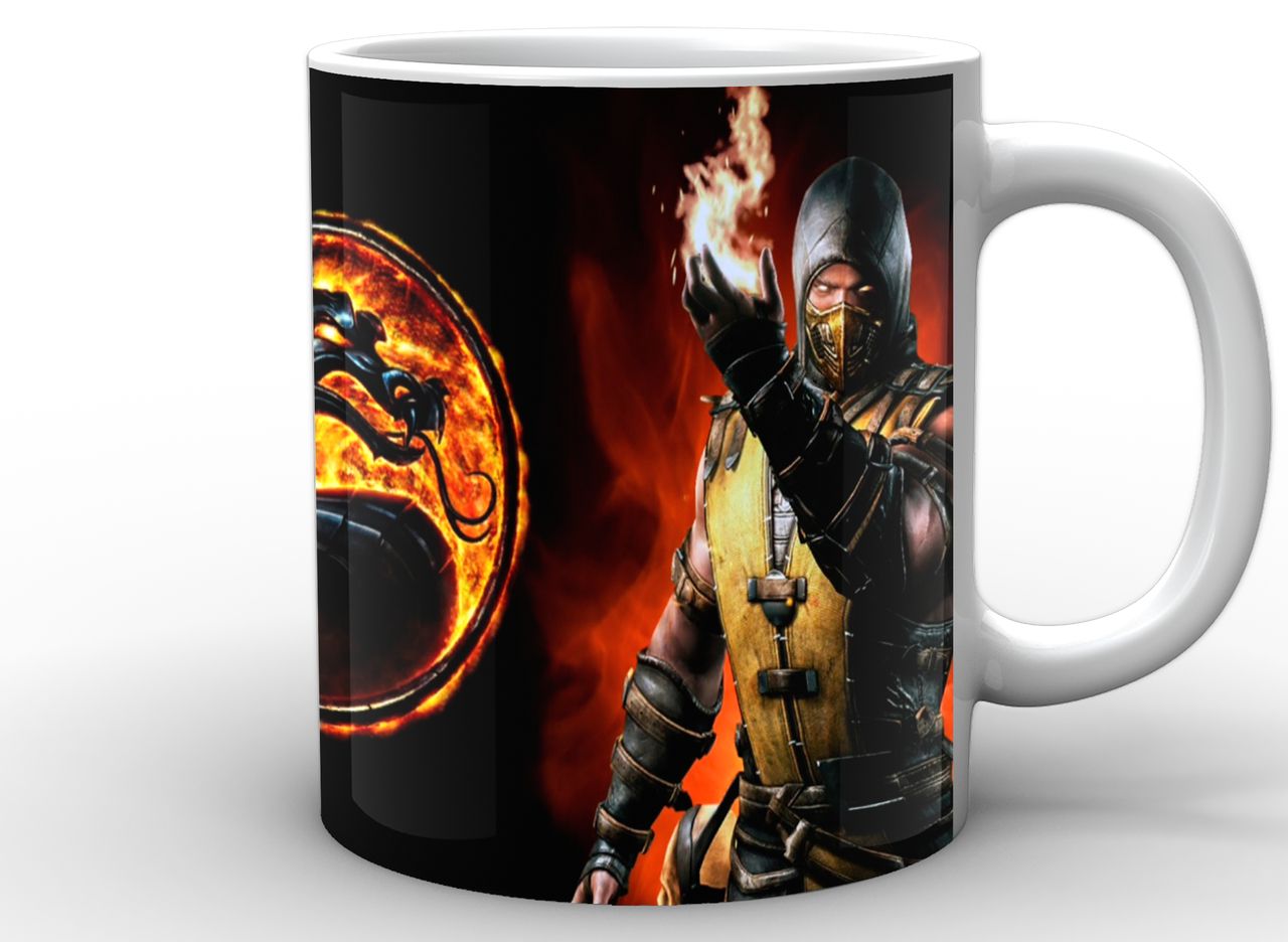 Кружка GeekLand Mortal Kombat Мортал Комбат дракон MK.02.01 ТТ недорого ...