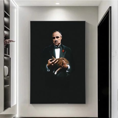 Зображення на полотні "Дон Карліон" друкує 80x120cm