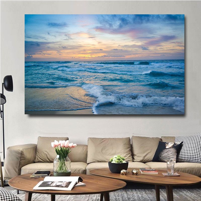 Картина на холсте "Море" печать 60х90см Картина на холсте "Море" печать 60х90см