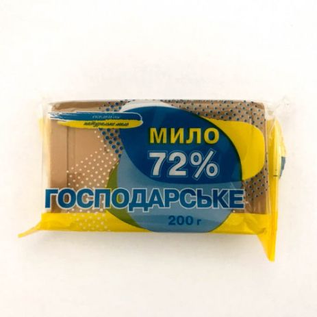 Мило "ECO" господарське 72%, запаковане, 200 гр