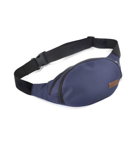Темно-синя поясна сумка Surikat модель: Banan Темно-синя поясна сумка Surikat модель: Banan