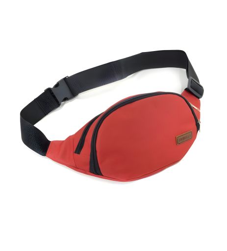 Поясна сумка Surikat модель: Banan, червона