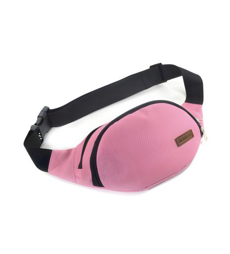 Surikat поясна сумка модель Banan колір рожевий Surikat поясна сумка модель Banan колір рожевий