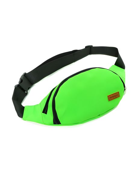 Сумка поясна Surikat модель: Banan, колір: салатовий Сумка поясна Surikat модель: Banan, колір: салатовий