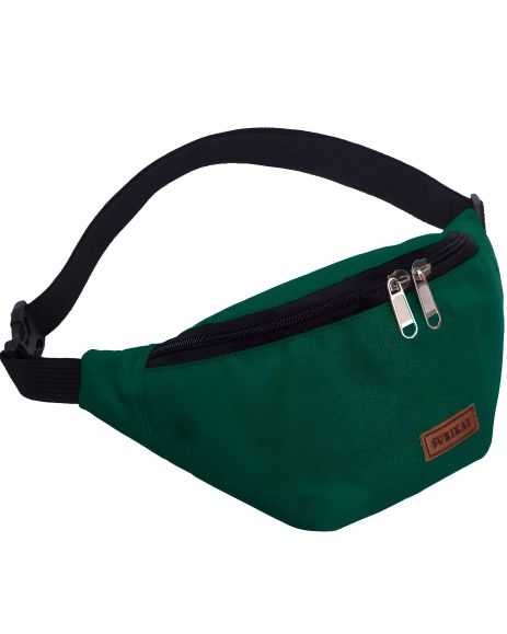 Зелена поясна сумка Surikat Tempo