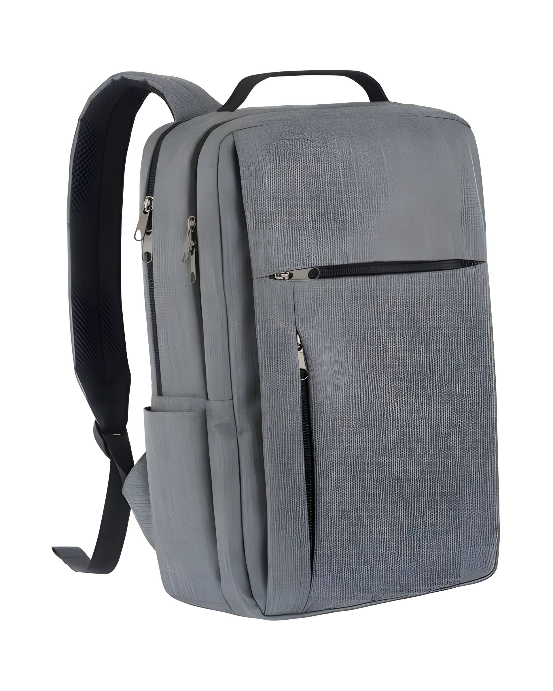 Городской рюкзак Chess, серый меланж с черным Городской рюкзак Chess, серый меланж с черным