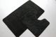 Комплект ковриков в ванную комнату и туалет Vonaldi 80*50 см и 40*50 см black 10639/s Комплект ковриков в ванную комнату и туалет Vonaldi 80*50 см и 40*50 см black 10639/s