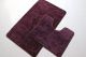 Коврики набір для ванної і туалету Vonaldi 80*50 см і 40*50 см violet 10567/s Коврики набір для ванної і туалету Vonaldi 80*50 см і 40*50 см violet 10567/s