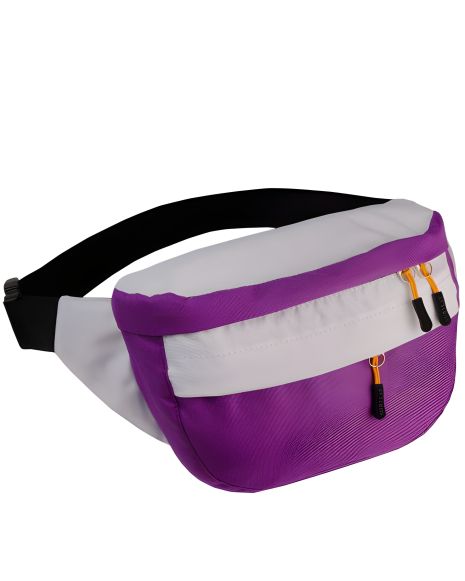 Поясна сумка Surikat Tornado, бузково-біла