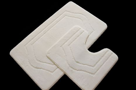 Набор ковриков в санузел Vonaldi 80*50 см и 40*50 см cream 00166/s