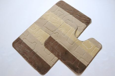 Комплект килимків Vonaldi Multicolor 80*50 см і 40*50 см 02234/s Комплект килимків Vonaldi Multicolor 80*50 см і 40*50 см 02234/s