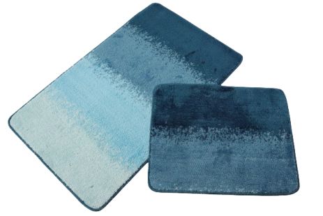 Набір килимів у ванній кімнаті тисячоліття Vonaldi 100x60 см+ 50х60 см 4147