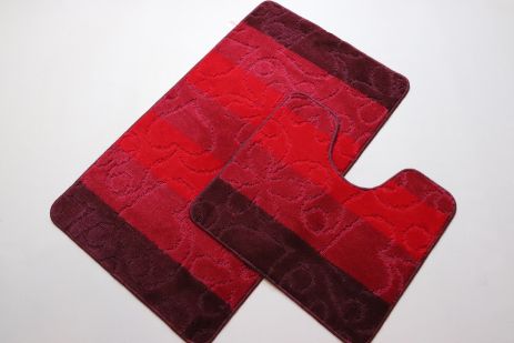 Набір килимів у ванну та туалет Vonaldi Multulor 100*60 см і 50*60 см 02223