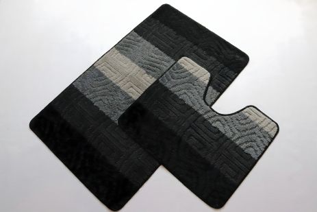 Килимки для ванної та туалету Vonaldi Multicolor 100*60 см та 50*60 см w02203
