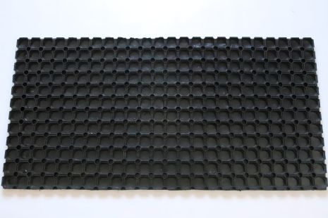 Гумовий килимок придверний "Соти" 100*50*1,6 см Уцінка к-38/sale