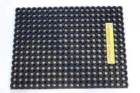 Гумовий килимок "Соти" 80*60*2.5 см К-36