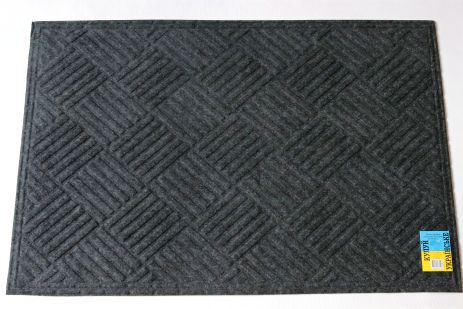 Текстильний побутовий килимок 80х120 см на гумовій основі