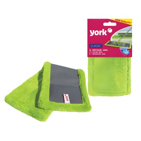 Запасная насадка Classic YORK для швабры с платформой, Зелёная