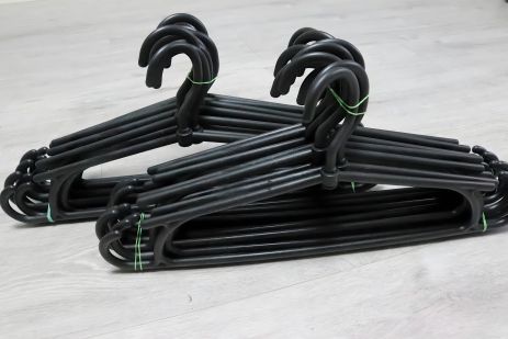 Пластиковые вешалки для одежды "Зима", набор 10 шт Пластиковые вешалки для одежды "Зима", набор 10 шт