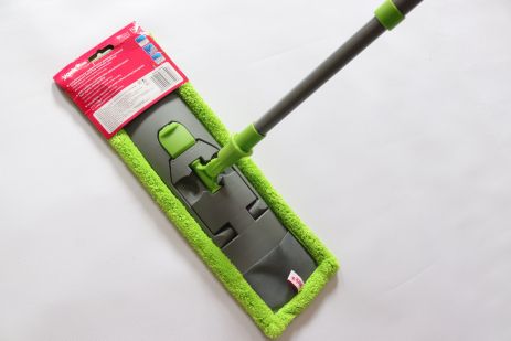 Швабра York Classik зелена з мікрофібри для підлоги