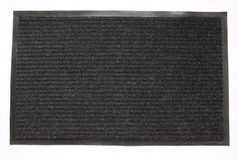 Килимок вхідний рубчик 90x150 см чорний