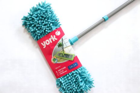 Мікрофіброва швабра для підлоги York Salsa, блакитна