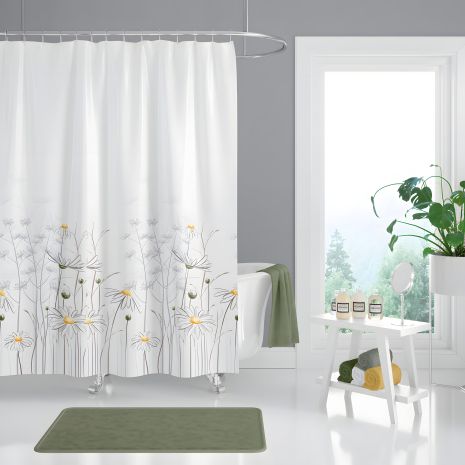 Штора для ванної Daisy Tropik, 240x200 см