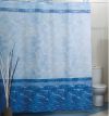 Штора для ванної MERMER SU синього кольору (Miranda) Штора для ванної MERMER SU синього кольору (Miranda)