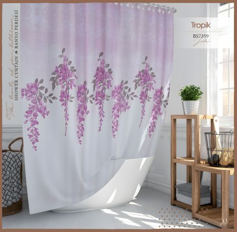 Jade Tropic штора для ванної 180x200 см Jade Tropic штора для ванної 180x200 см