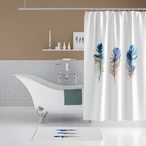 Штора для ванної Plume Tropichome 180x200 cм