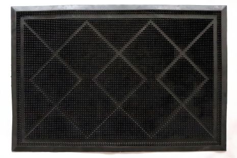 Гумовий вхідний килимок 50x73 "Ромб преміум"